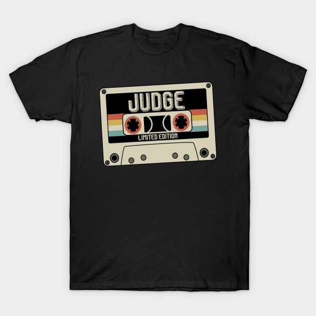 Judge - Limited Edition - Vintage Style T-Shirt by Debbie Art